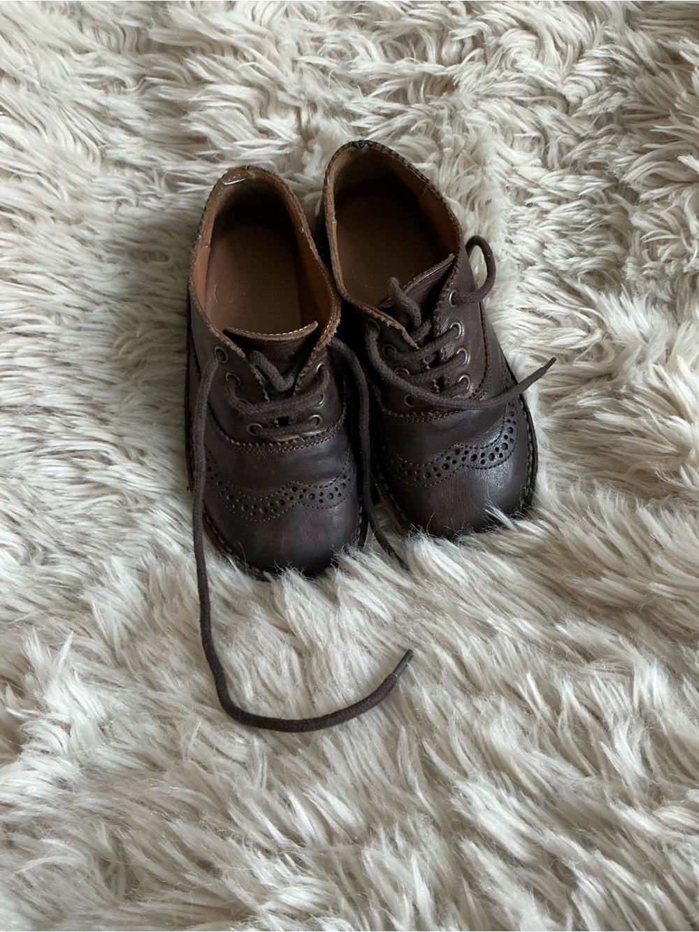 Pepe Jeans Brown Kids Dress Brogue Oxfords